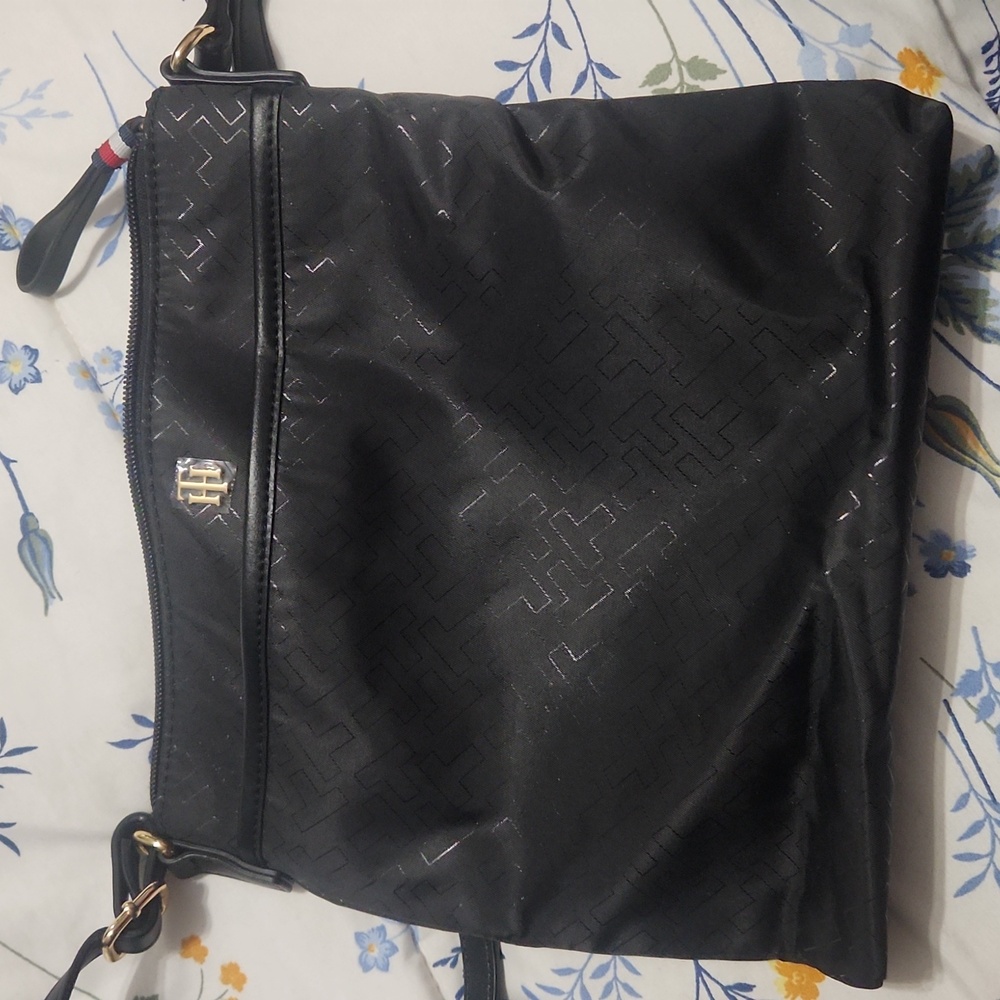 Black cross body purse